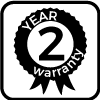 2 years warranty